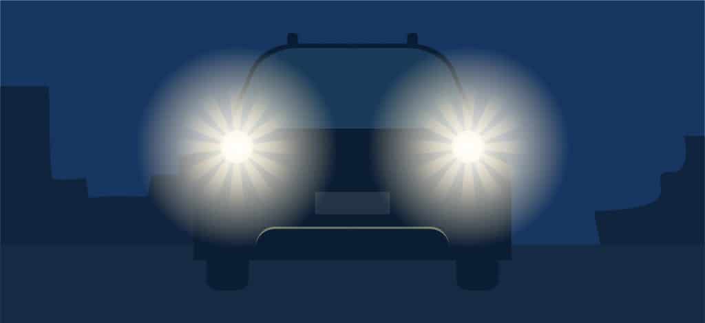 ticket for headlight out