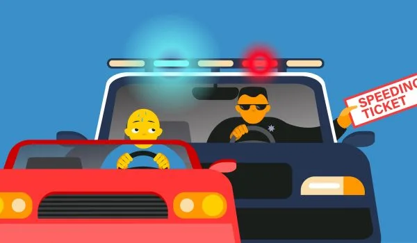 multa por exceso de velocidad en california