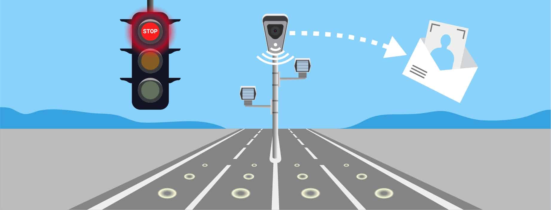 How Does a Red Light Camera Ticket Work?