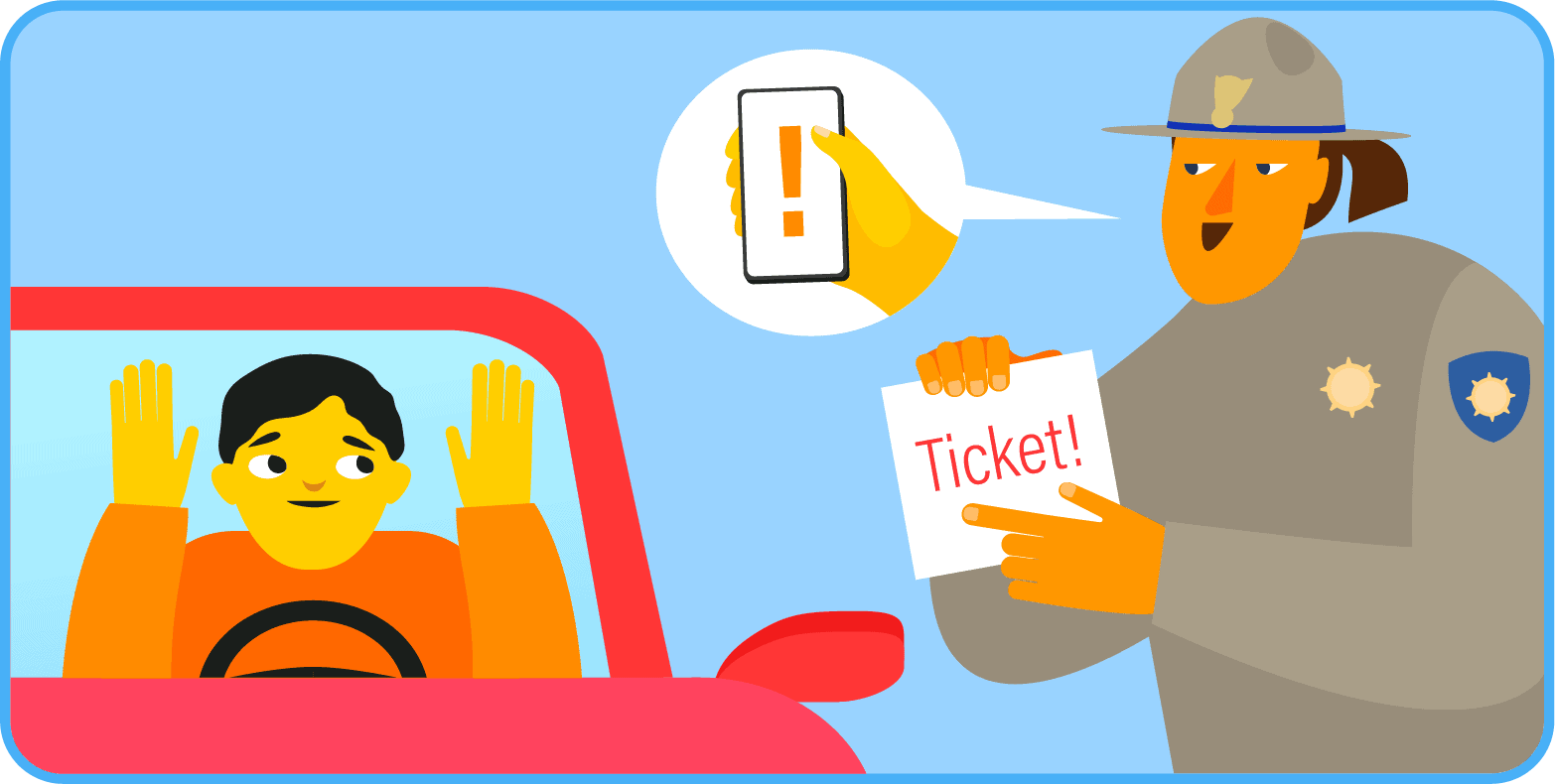 How to Get Out of a Cell Phone Ticket in California