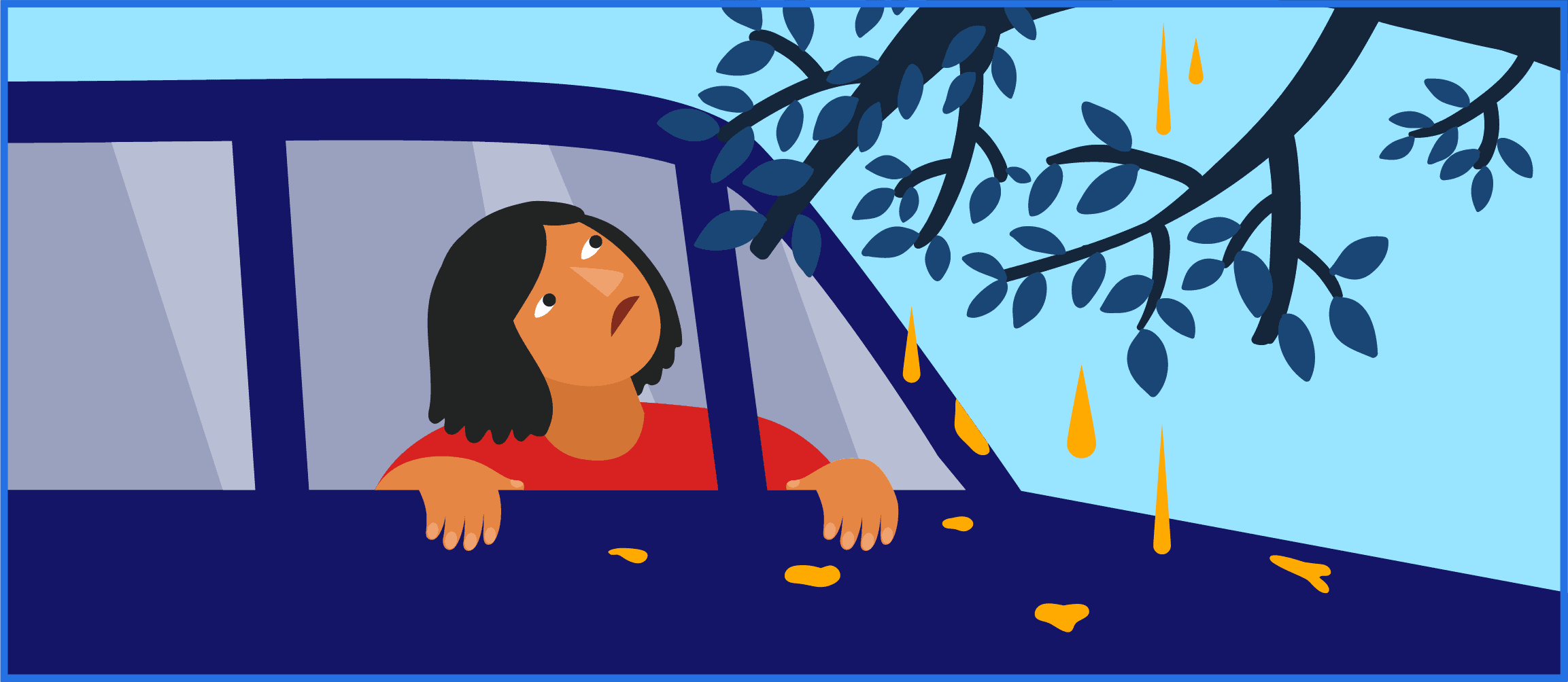 How Does Tree Sap Damage Your Car?