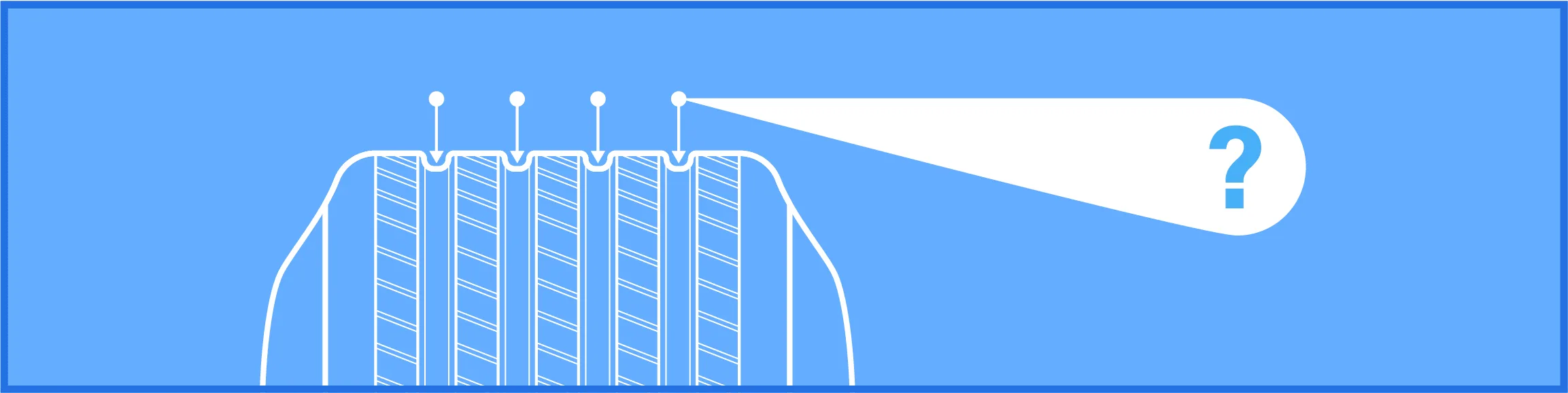 What is the tread depth of a new tire?