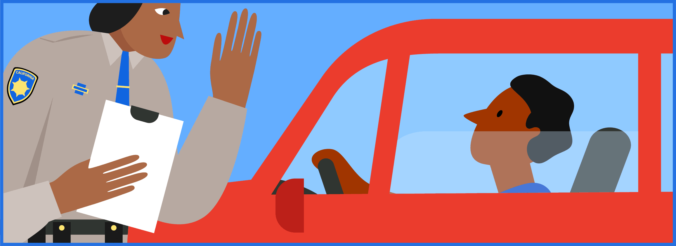 What to Do During the Traffic Stop