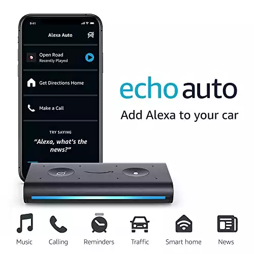 Echo Auto - Hands-free Alexa in your car with your phone
