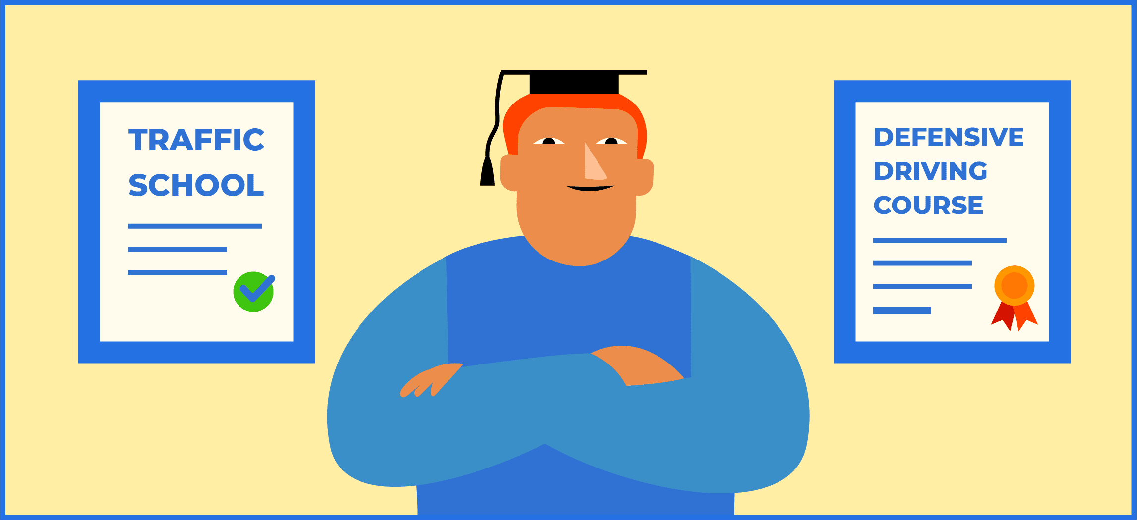 What's the Difference Between Traffic School and a Defensive Driving Course