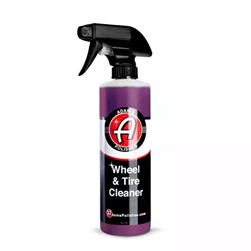 Adam’s Wheel & Tire Cleaner 16oz - Professional All in One Tire & Wheel Cleaner