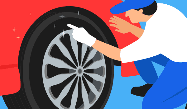 How to Clean Your Tires