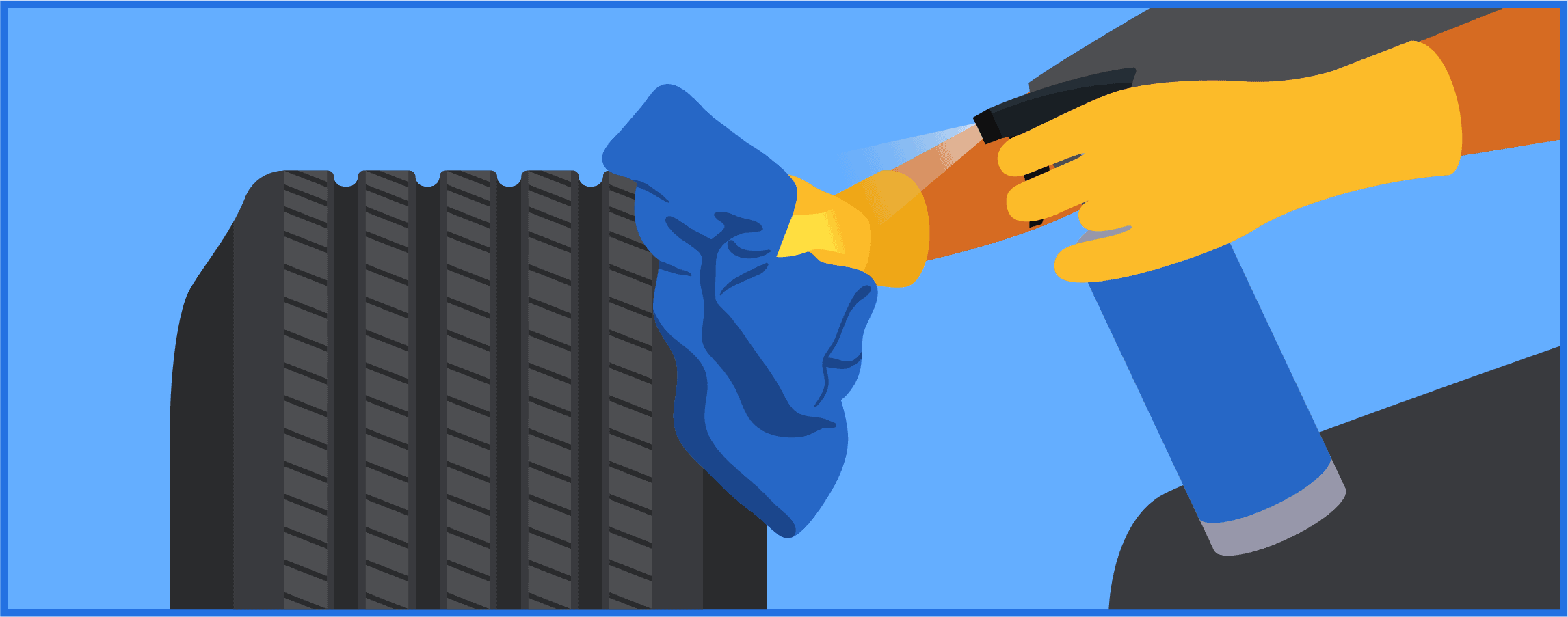 How to Clean Your Tires
