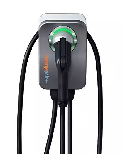 ChargePoint Home Flex Electric Vehicle (EV) Charger, 16 to 50 Amp, 240V, Level 2 WiFi Enabled EVSE, UL Listed, ENERGY STAR, NEMA 14-50 Plug or Hardwired, Indoor / Outdoor, 23-foot cable