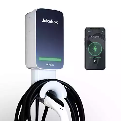 JuiceBox 40 Smart Electric Vehicle (EV) Charging Station with WiFi - 40 amp Level 2 EVSE, 25-Foot Cable, UL & Energy Star Certified, Indoor/Outdoor Use