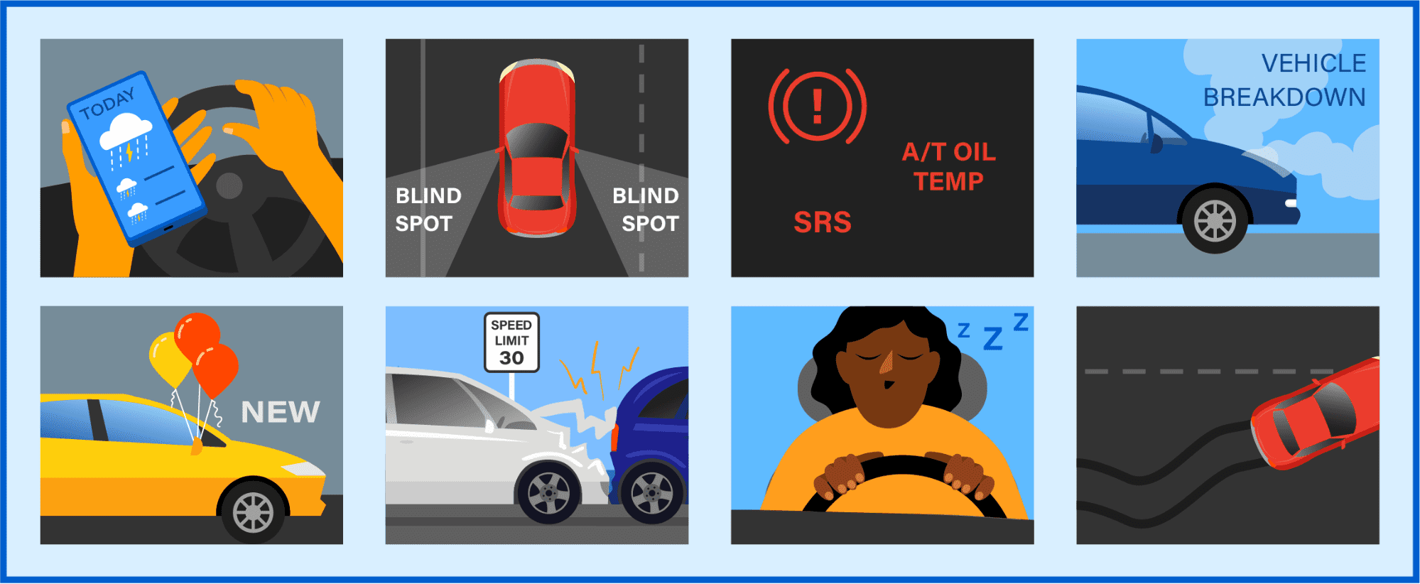 Stopped-vehicle crashes result in hundreds of fatalities per year