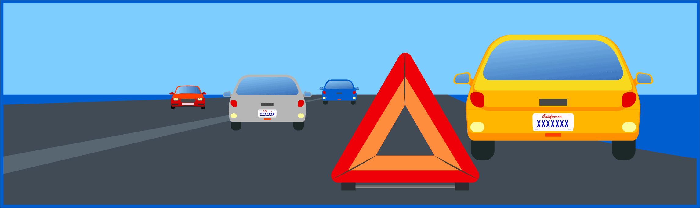 After a Flat, Start by Parking Safely