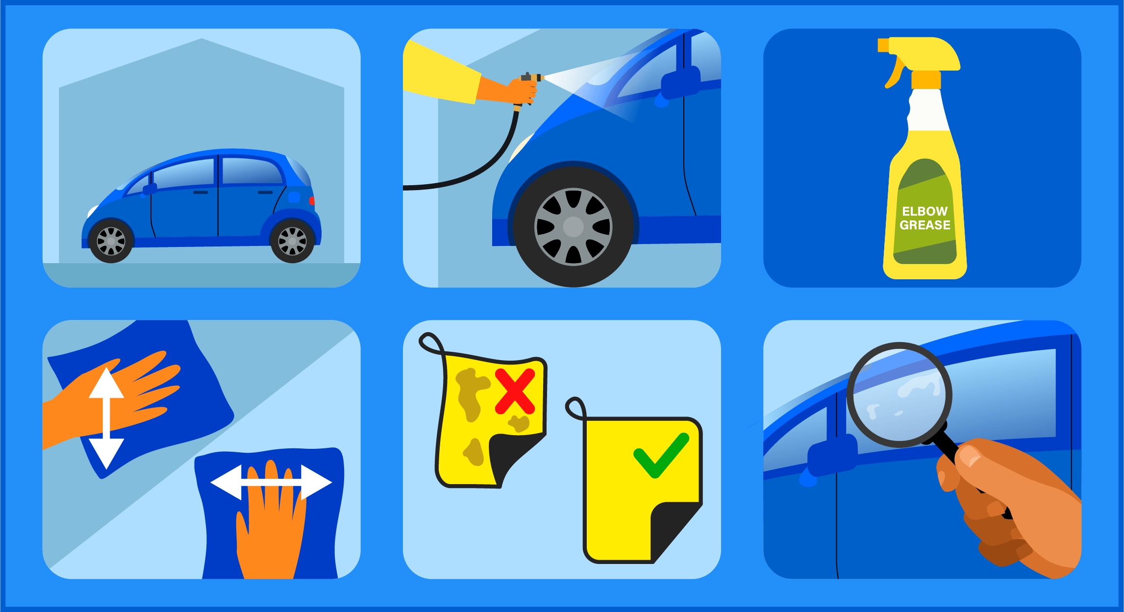 More Tips for Cleaning Car Windows
