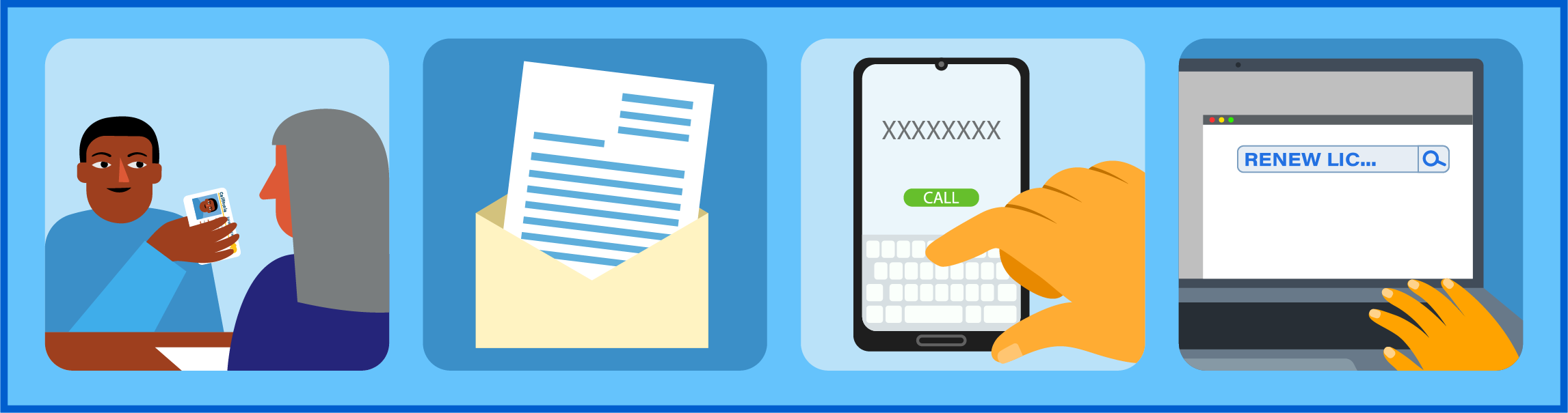 Ways to Renew Your Driver's License in California
