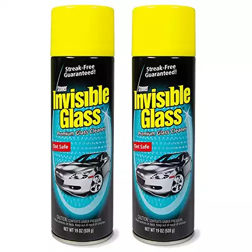 Invisible Glass 91164-2PK 19-Ounce Cleaner for Auto and Home for a Streak-Free Shine