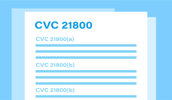 CVC 21800 Failure to Yield
