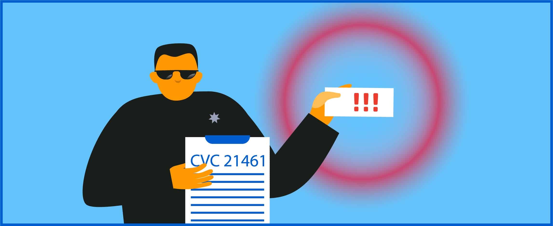 What is a CVC 21461: Failure to Obey Traffic Signals