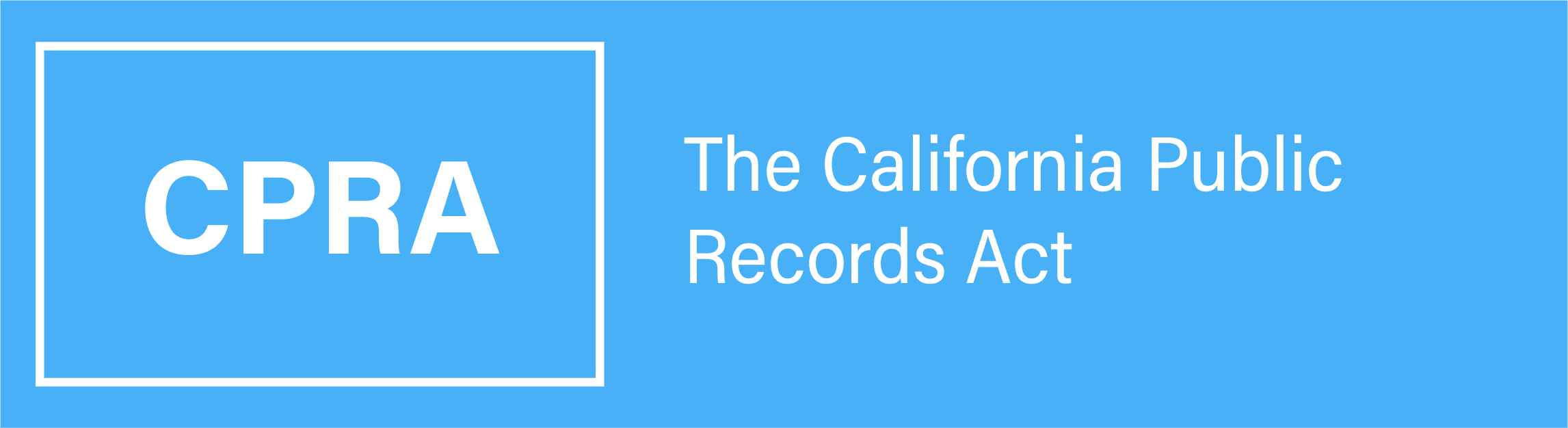 California Public Records Act