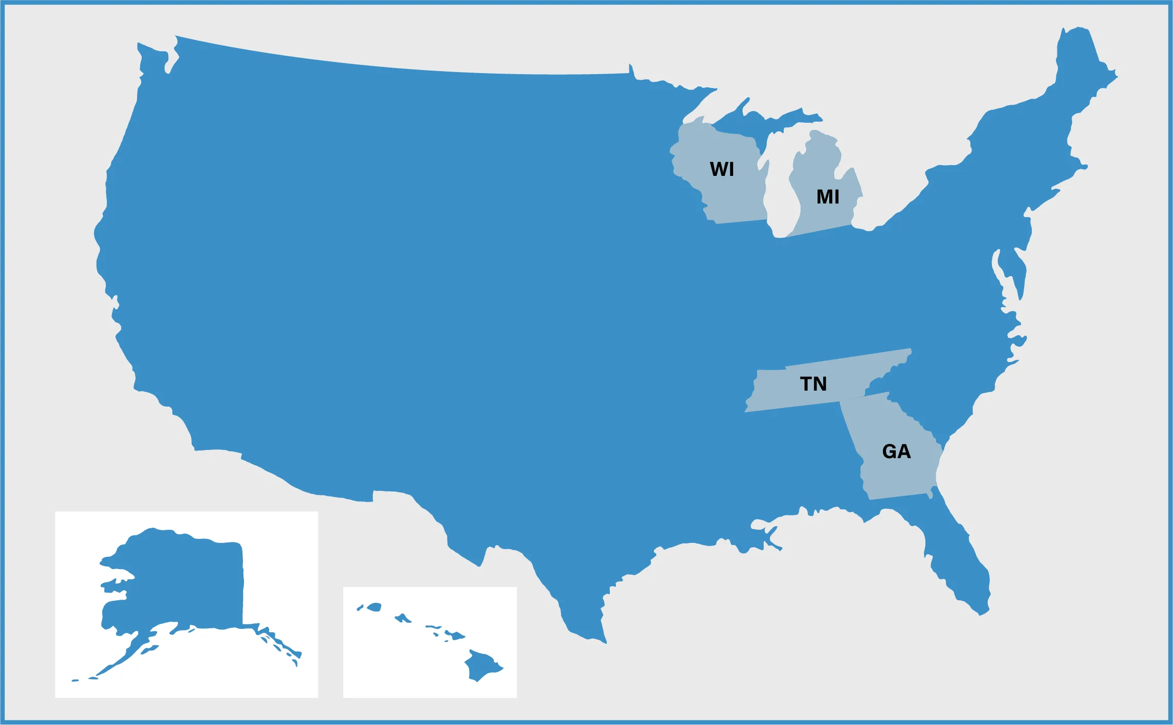 Non-Participating States and Territories in the drivers license compact