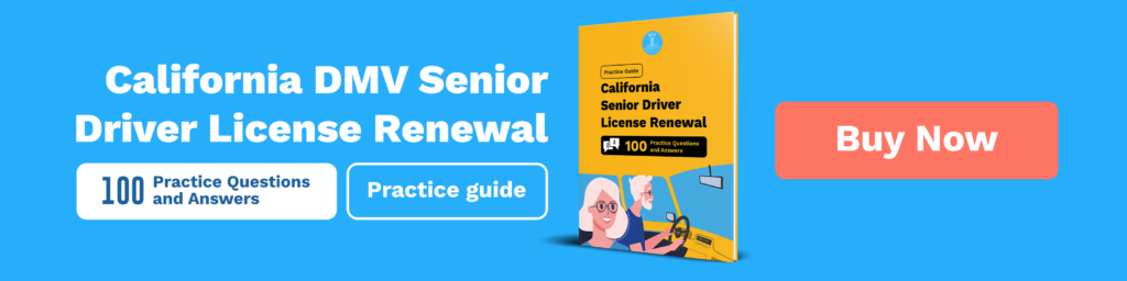 california senior driver license renewal test