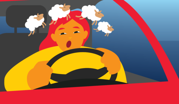 Drowsy Driving Poses Similar Risks as Drunk Driving
