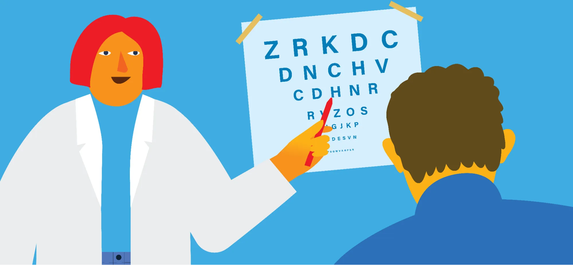 Superar las pruebas de visión y conocimientos