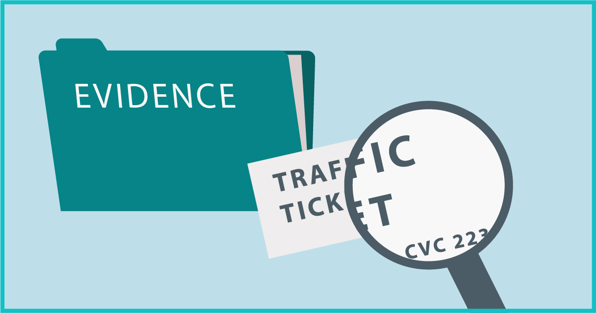 How To Fight a Traffic Ticket in California