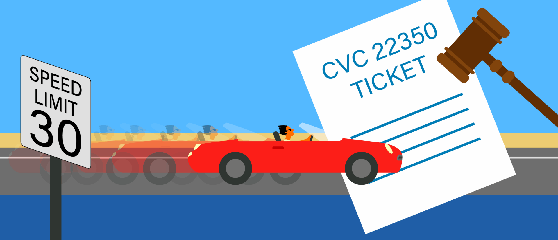 ¿Multa CVC 22350? Qué significa y qué hacer a continuación
